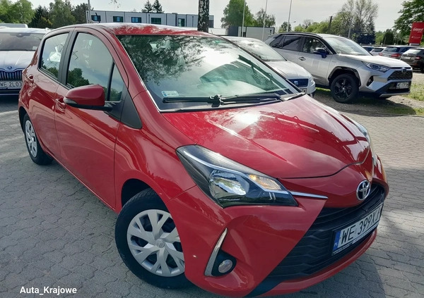 Toyota Yaris cena 54900 przebieg: 70000, rok produkcji 2019 z Krzeszowice małe 497